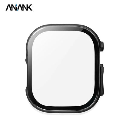 Coque Anank Screen Guard pour Apple Watch Series 7 45mm, Noire