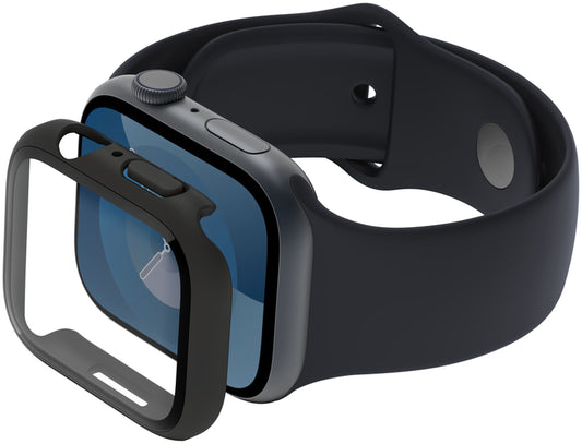 Coque Belkin ScreenForce TemperedCurve pour Apple Watch 44mm / 45mm Series, Noire OVG004zzBK-REV