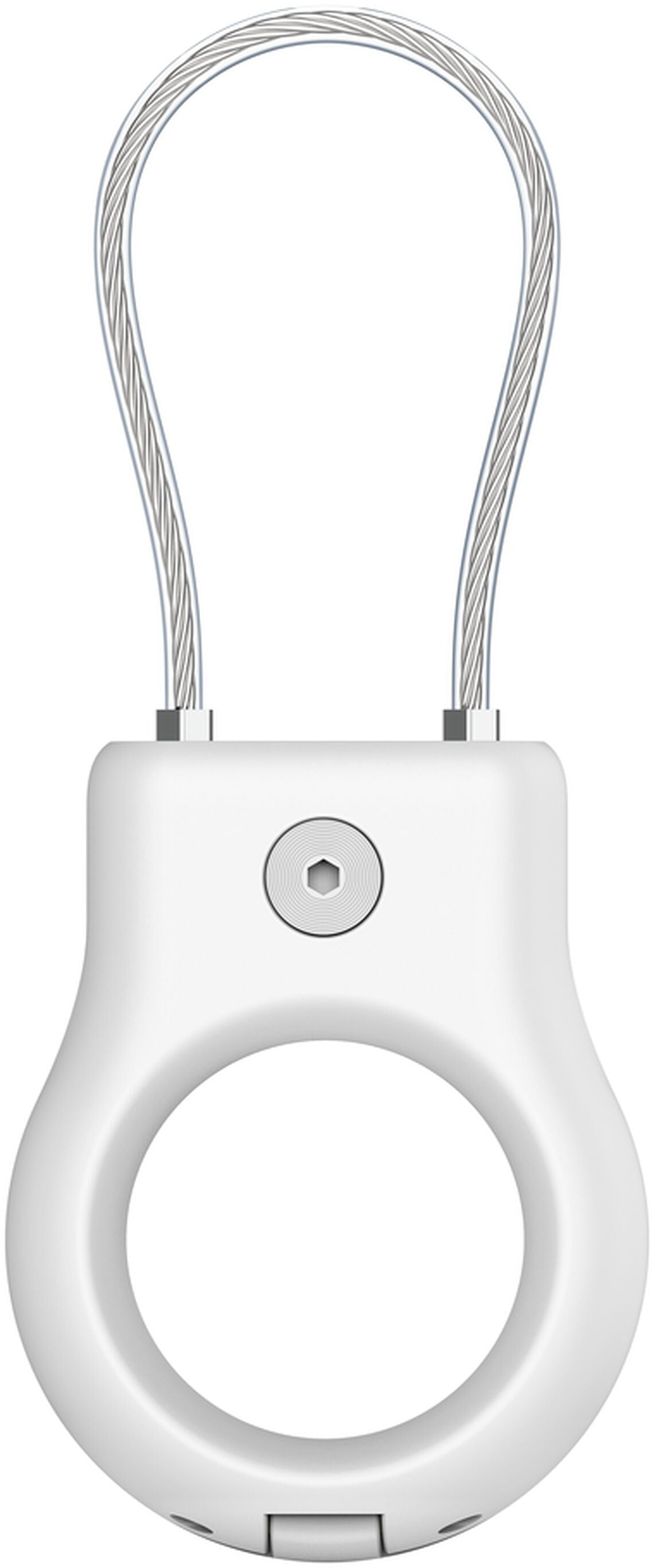 Étui Belkin Wire Cable pour Apple AirTag, Blanc MSC009btWH