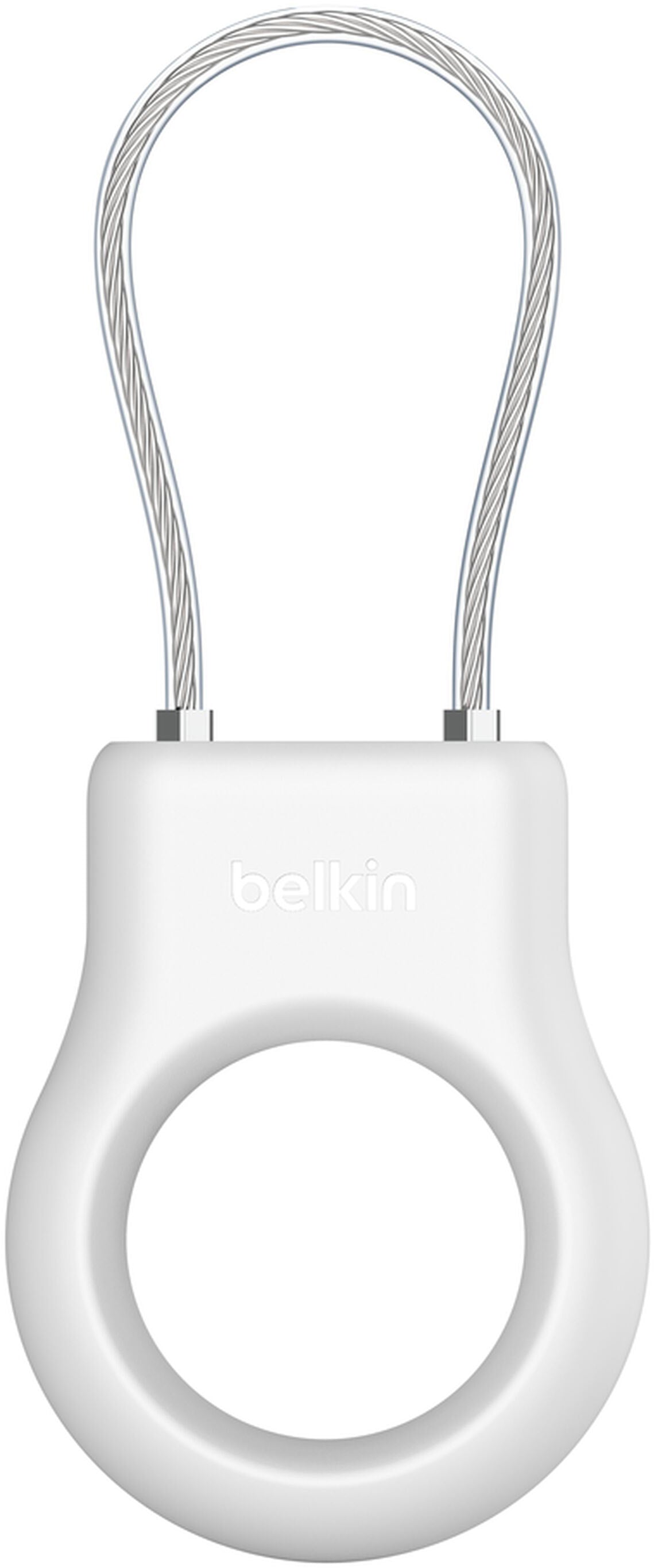 Étui Belkin Wire Cable pour Apple AirTag, Blanc MSC009btWH
