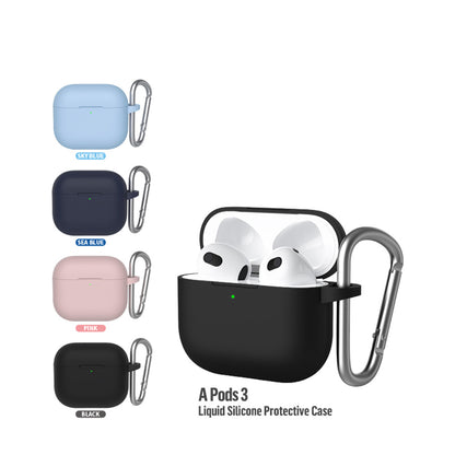 Coque Blueo Liquid pour Apple AirPods 3, Rose