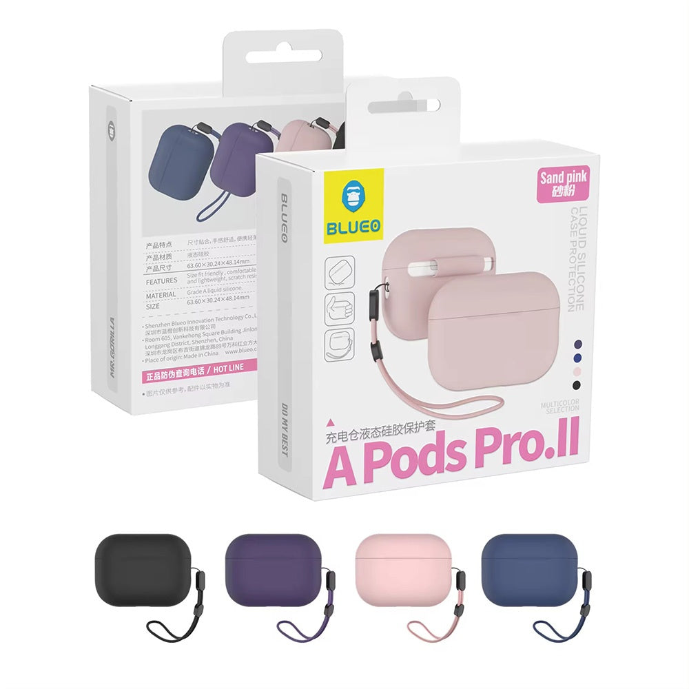 Coque Blueo Liquid pour Apple AirPods Pro 2, Rose