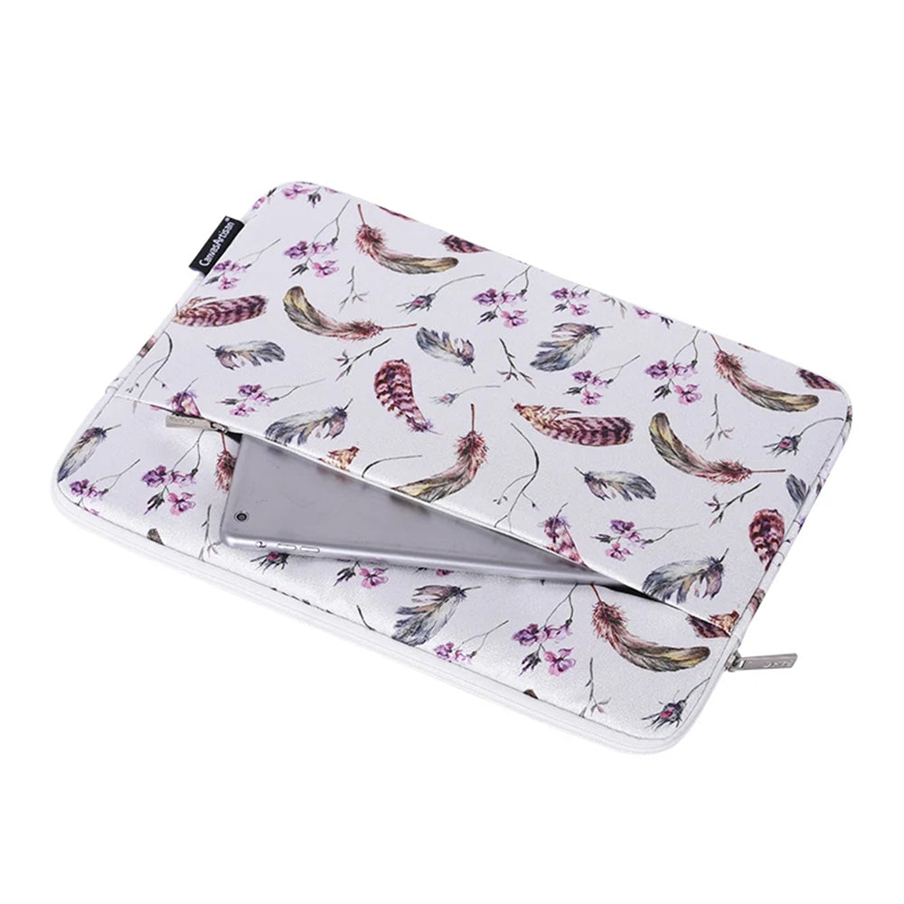 Housse CanvasArtisan H9-11 pour ordinateur portable 15 pouces - 16 pouces, Blanche