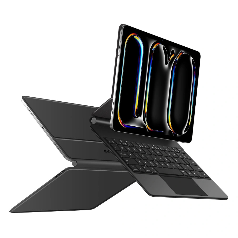 Étui avec clavier pour Apple iPad Pro 11 (2025) / (2024), Tech-Protect, SmartCase Magnétique, Noir