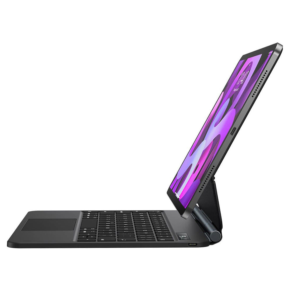 Étui avec Clavier pour Apple iPad Pro 12.9 (2022) / Pro 12.9 (2021) / Pro 12.9 (2020) / Pro 12.9 (2018), Baseus, Brilliance, Gris