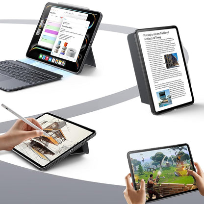 Étui avec Clavier pour Apple iPad Pro 13 (2024), ESR, Shift, Gris