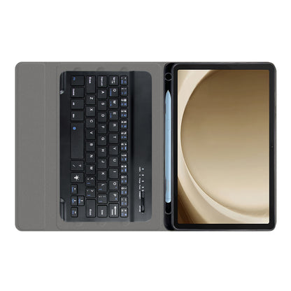 Étui avec Clavier pour Samsung Galaxy Tab A9+, Techsuit, CozyTab, Noir
