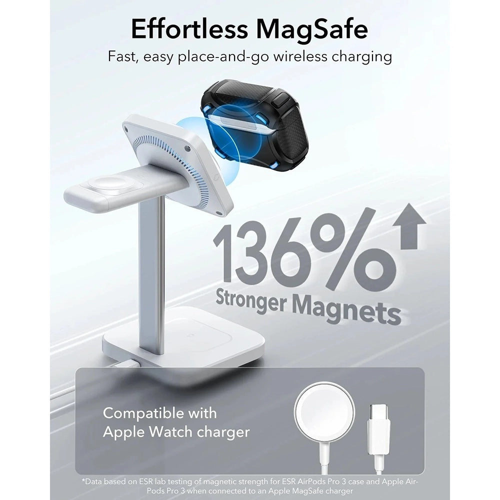 Étui ESR Cyber FlickLock pour Apple AirPods Pro 3, Noir