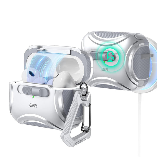 Coque ESR Cyber pour Apple AirPods Pro Series, Gris