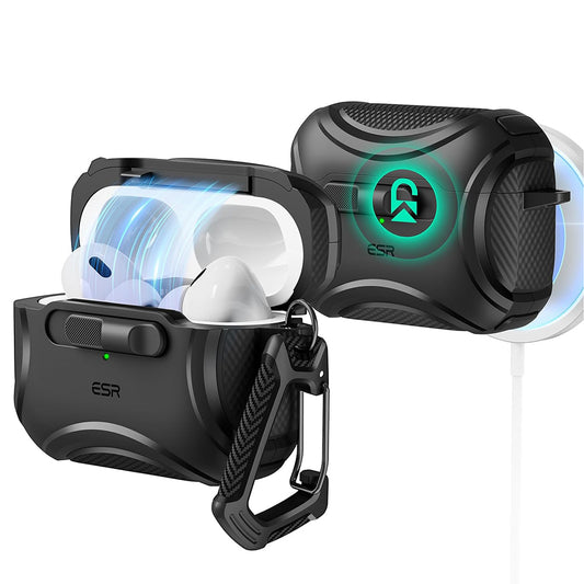 Étui ESR Cyber pour Apple AirPods Pro Series, Noir