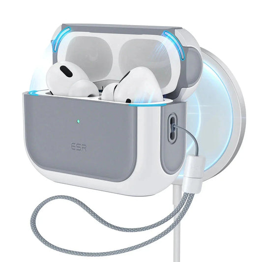 Étui ESR Orbit Hybrid pour Apple Airpods Pro 3, Blanc