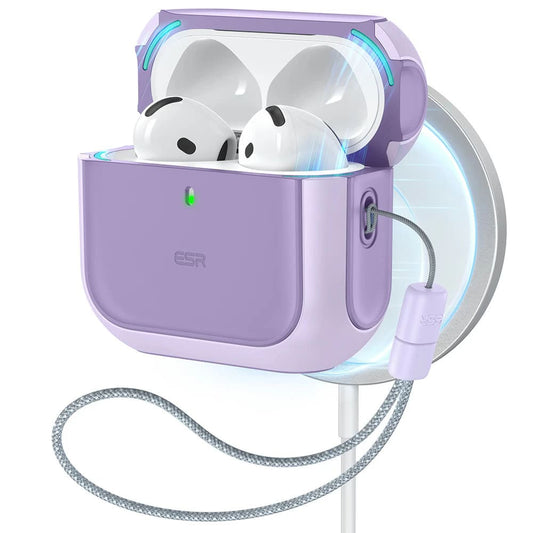 Étui ESR Orbit Hybrid pour Apple AirPods 4, Violet
