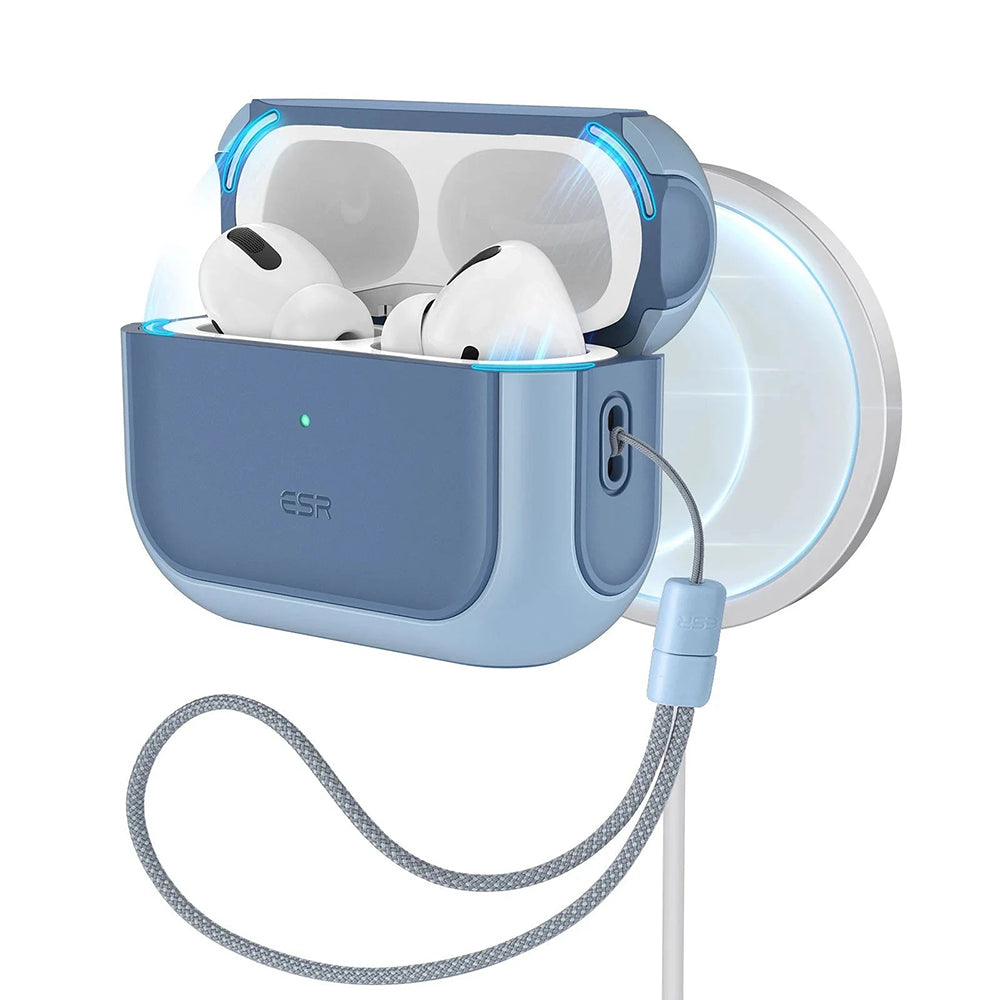 Coque ESR Orbit Hybrid pour Apple AirPods Pro 3, Bleue