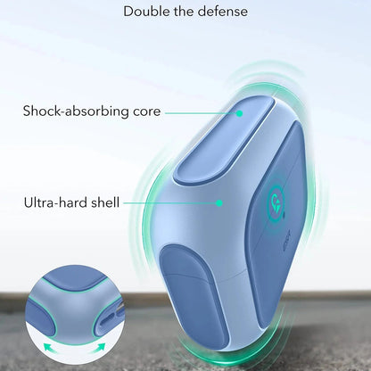 Coque ESR Orbit Hybrid pour Apple AirPods Pro 3, Bleue