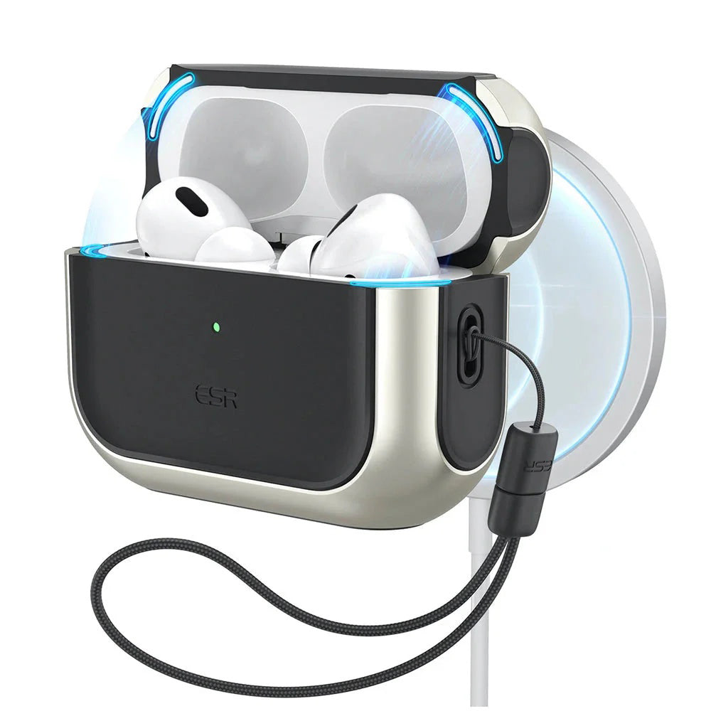 Étui ESR Orbit Hybrid pour Apple AirPods Pro 3, Gris