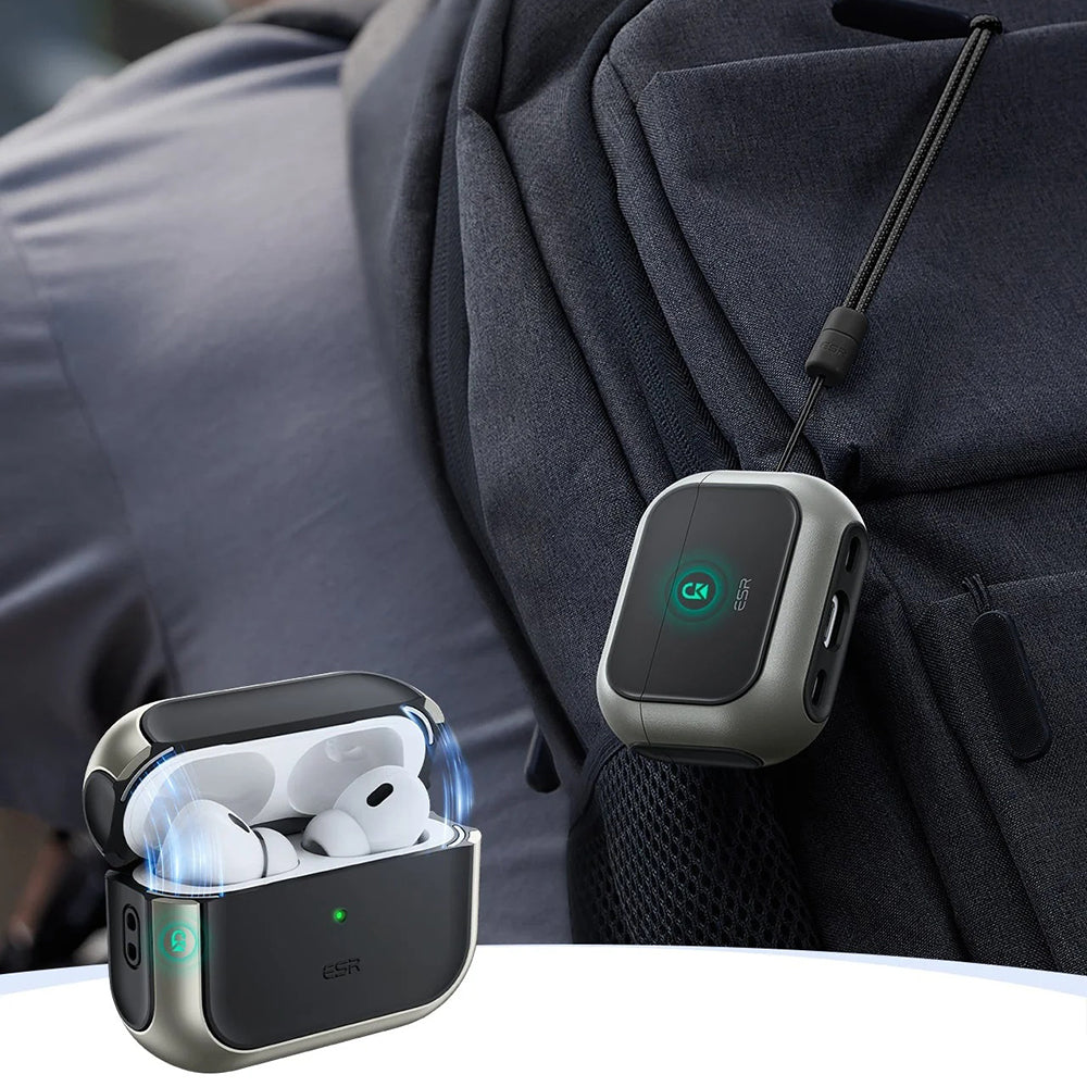 Étui ESR Orbit Hybrid pour Apple AirPods Pro 3, Gris