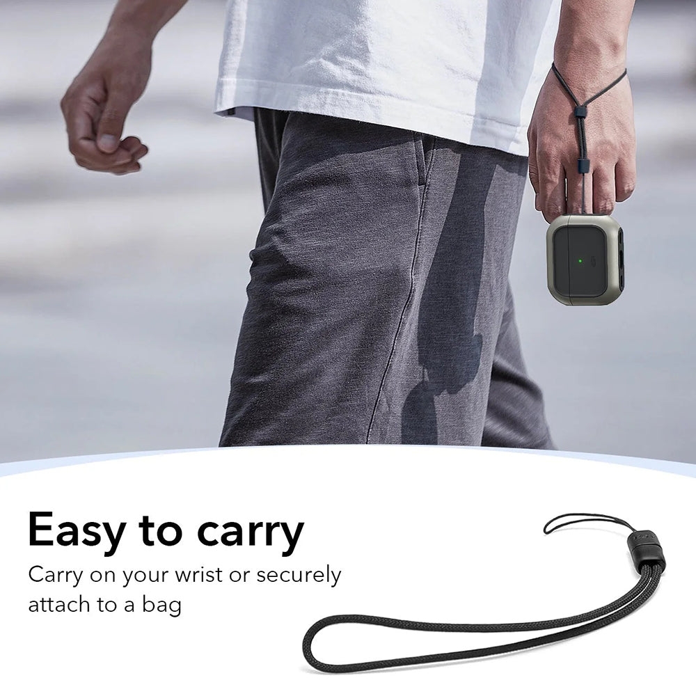 Étui ESR Orbit Hybrid pour Apple AirPods Pro 3, Gris