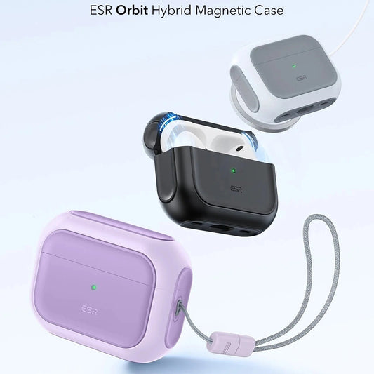 Housse ESR Orbit Hybrid pour Apple AirPods Pro 3, Mauve