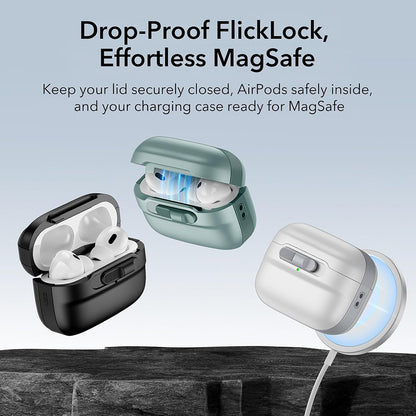 Coque ESR Pulse pour Apple AirPods 4, Noire