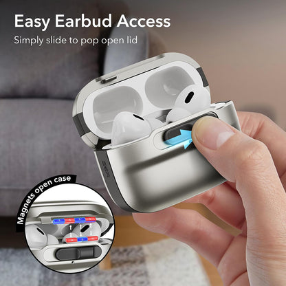 Étui ESR Pulse pour Apple AirPods Pro Series, Gris