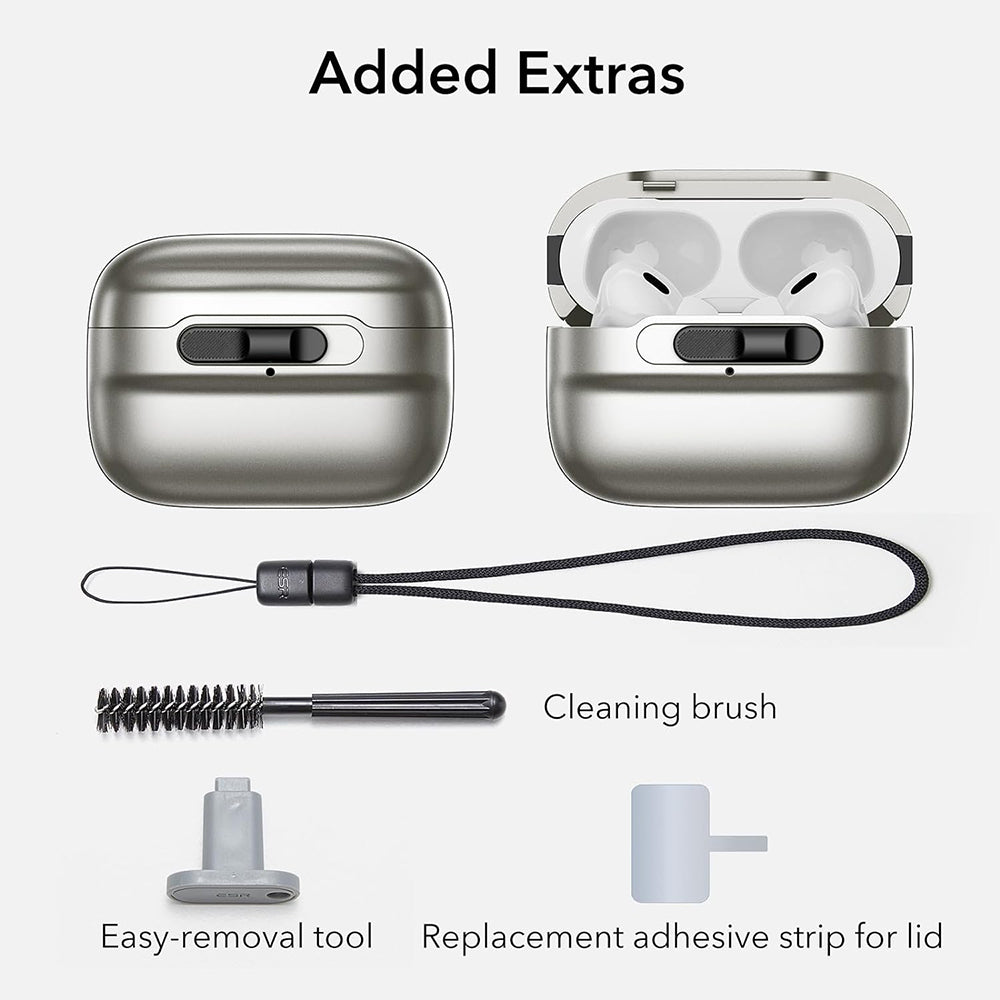 Étui ESR Pulse pour Apple AirPods Pro Series, Gris