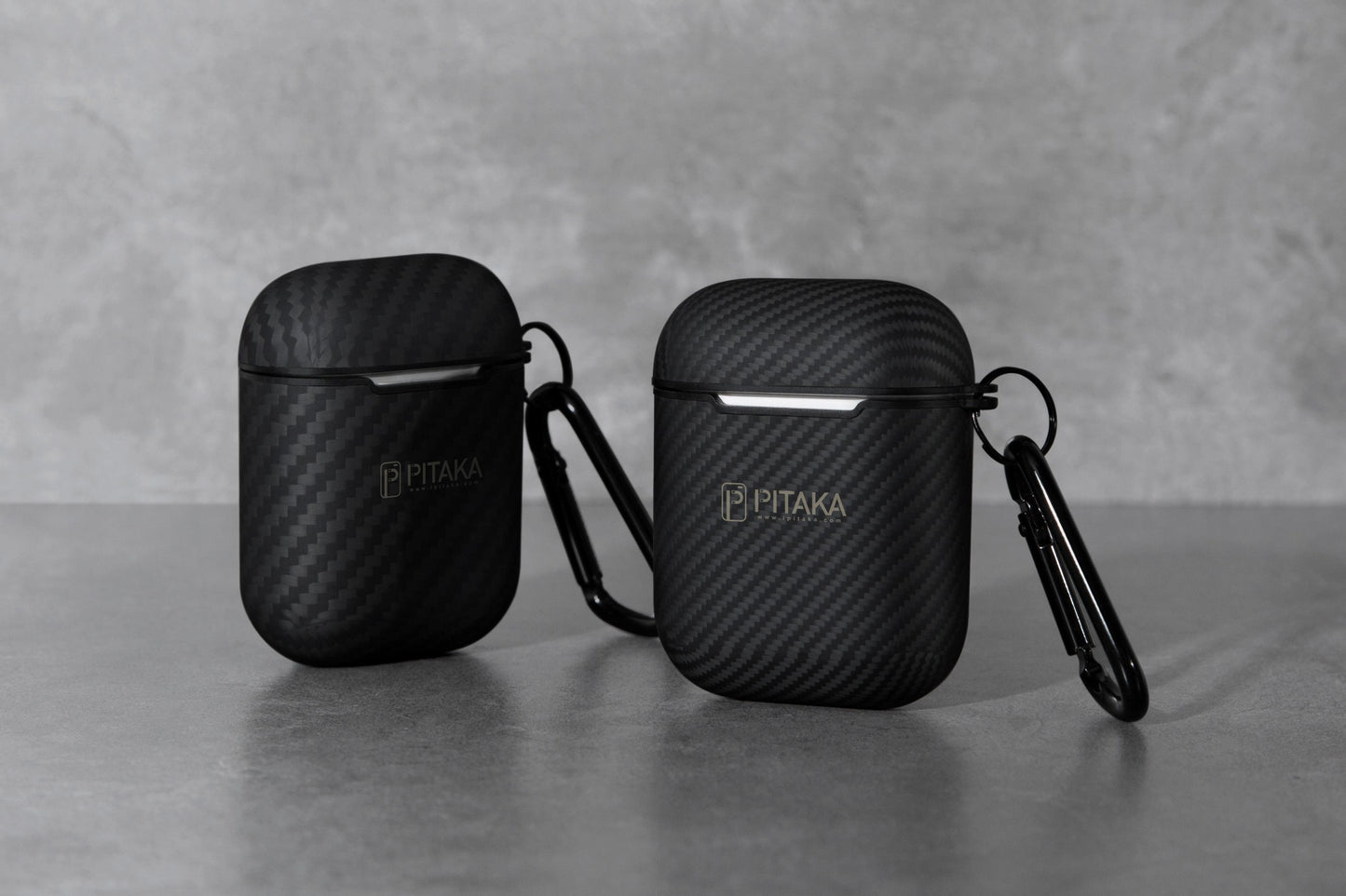 Pitaka Air Pal Case pour Apple AirPods Gen 2 / Gen 1, noir APM1001 APM1001