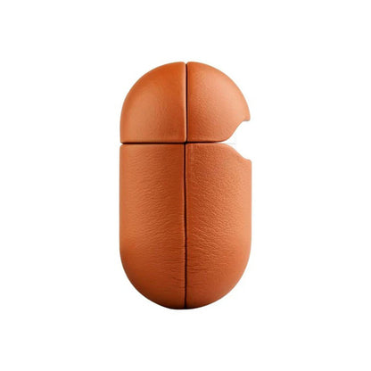 Étui Fixed PodsLeather pour Apple AirPods 4, Marron