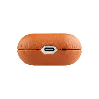 Étui Fixed PodsLeather pour Apple AirPods 4, Marron
