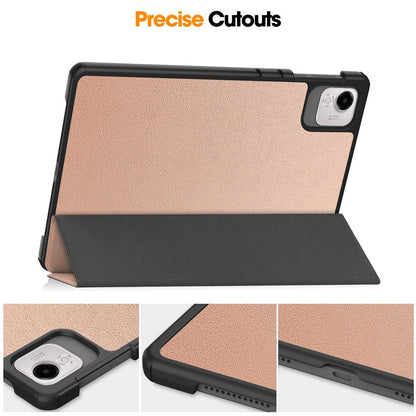 Étui pour Honor Pad X9a / X9 / X8 Pro, Techsuit, FoldPro, Rose Doré