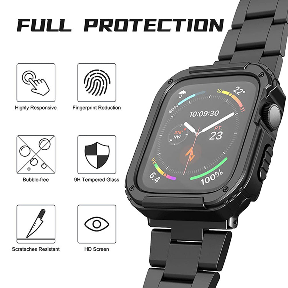 Coque Lito Armor 360 pour Apple Watch 42mm Series, Vert