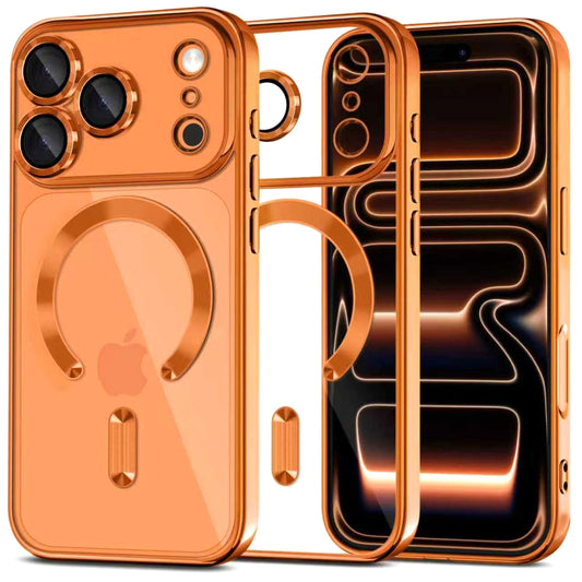 Coque MagSafe pour Apple iPhone 17 Pro Max, Tech-Protect, Magflex, Orange
