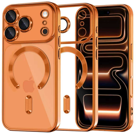 Étui MagSafe pour Apple iPhone 17 Pro, Tech-Protect, Magflex, Orange