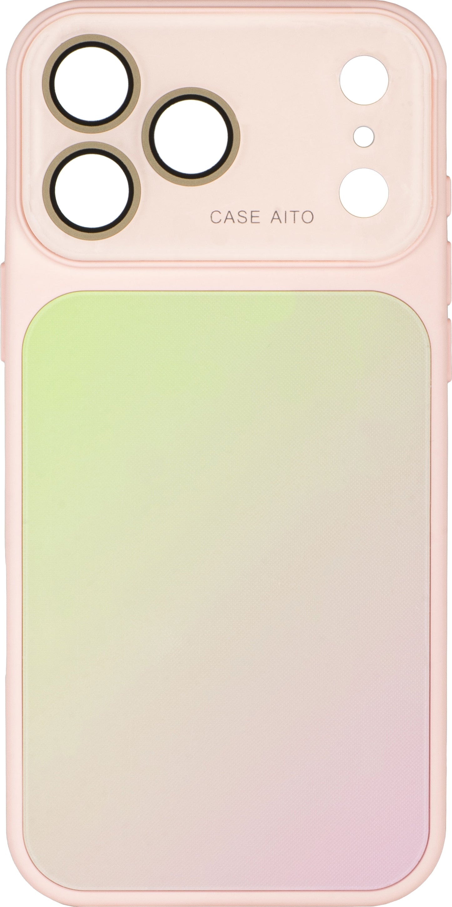 Coque MagSafe pour Apple iPhone 17 Pro Max, OEM, Gradient, Rose Vert