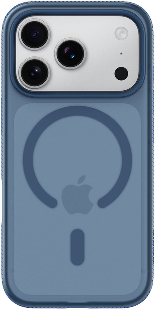 Coque MagSafe pour Apple iPhone 17 Pro, Belkin, SheerForce Grip, Bleu marine MSA035hqNY