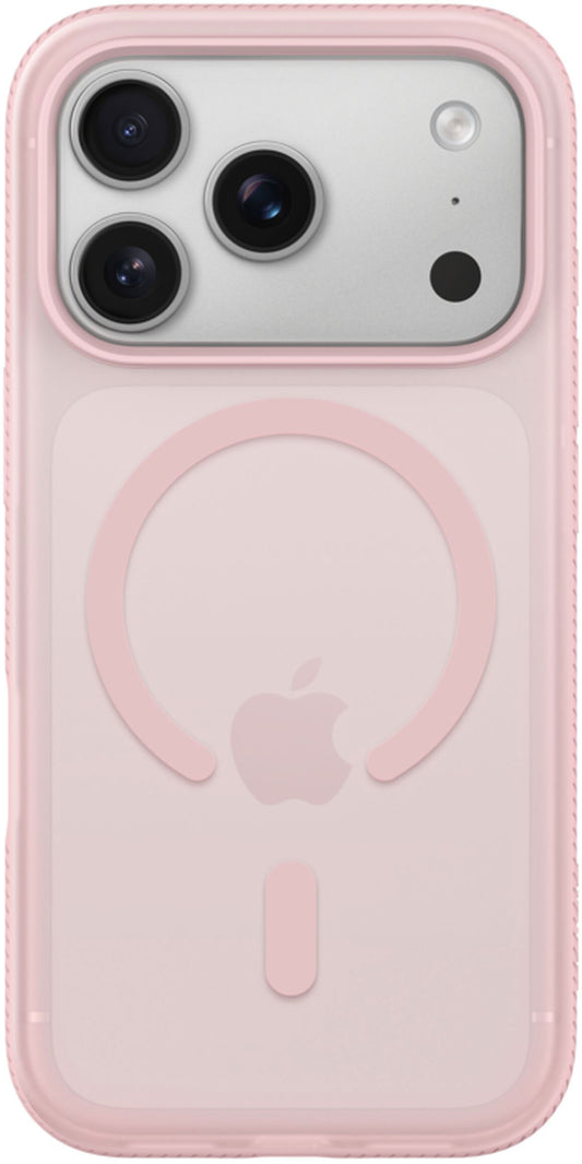 Coque MagSafe pour Apple iPhone 17 Pro, Belkin, SheerForce Grip, Rose MSA035hqPK