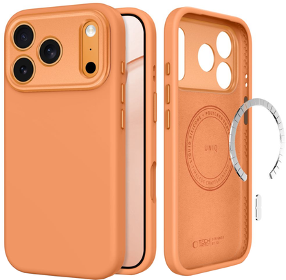 MagSafe Case for Apple iPhone 18 Pro / 17 Pro, Tech-Protect, Uniq CC, Orange