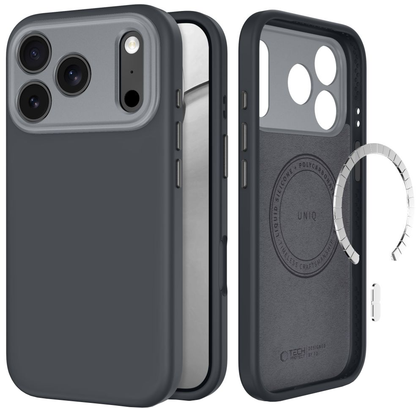 MagSafe Case for Apple iPhone 18 Pro Max / 17 Pro Max, Tech-Protect, Uniq CC, Gray