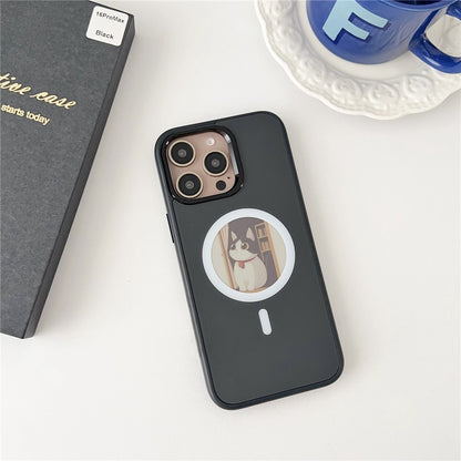 MagSafe Case for Apple iPhone 16 Pro, OEM, Round Screen Smart E-Ink, Black