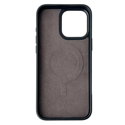 Coque MagSafe pour Apple iPhone 15 Pro Max, OEM, Écran Rond Smart E-Ink, Noire