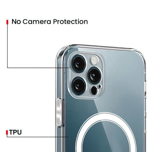 Coque MagSafe pour Apple iPhone 17 Air, OEM, Transparente, Claire