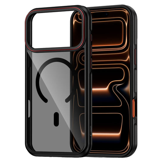 Coque MagSafe pour Apple iPhone 17 Pro Max, Tech-Protect, Maghybrid, Noire