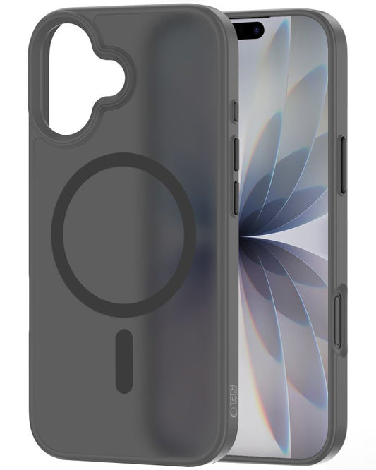 Coque MagSafe pour Apple iPhone 17, Tech-Protect, Magmat, Gris Mat