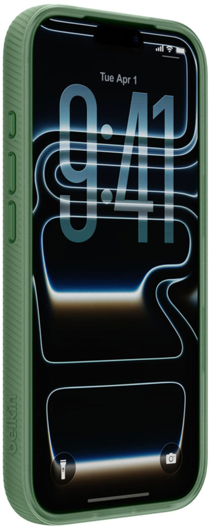 Coque MagSafe pour Apple iPhone 17 Pro, Belkin, SheerForce Grip, Vert MSA035hqSE