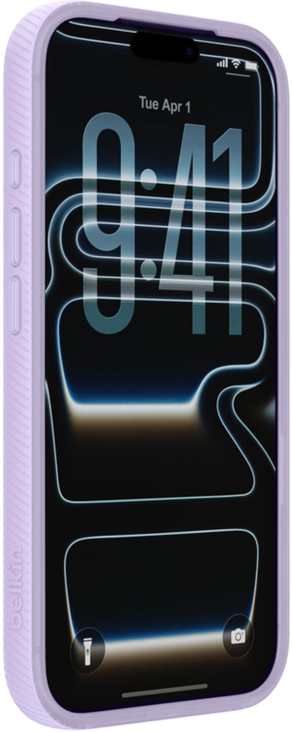 Coque MagSafe pour Apple iPhone 17 Pro Max, Belkin, SheerForce Grip, Violet MSA036hqLV