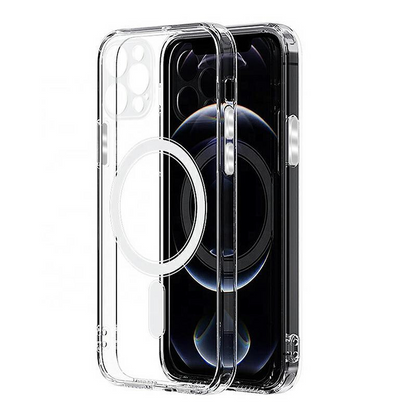 Coque MagSafe pour Apple iPhone 16 Pro Max, OEM, Clear with Camera Protection, Transparente