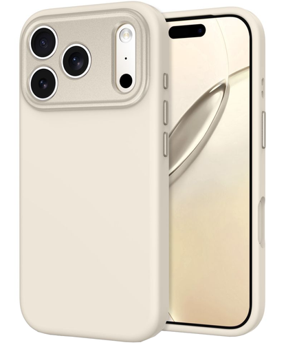 Coque MagSafe pour Apple iPhone 18 Pro / 17 Pro, Tech-Protect, Uniq CC, Beige