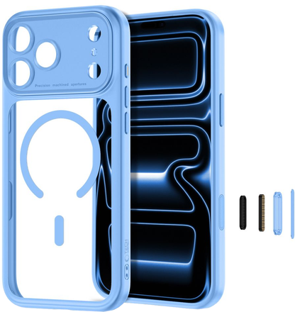 MagSafe Case for Apple iPhone 18 Pro Max / 17 Pro Max, Tech-Protect, MagPeak CC, Blue