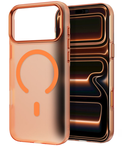 MagSafe Case for Apple iPhone 18 Pro Max / 17 Pro Max, Tech-Protect, MagZero, Matte Orange