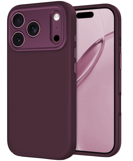 Coque MagSafe pour Apple iPhone 18 Pro Max / 17 Pro Max, Tech-Protect, Uniq CC, Bordeaux