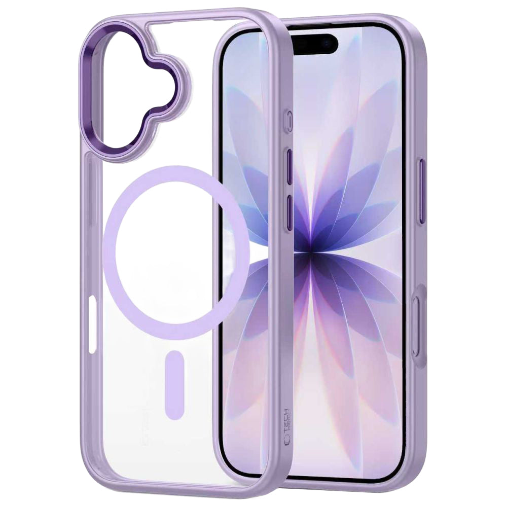 Étui MagSafe pour Apple iPhone 17, Tech-Protect, Magmat, Violet